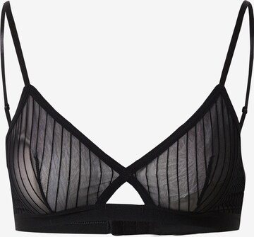 Triangle Soutien-gorge 'Hailey' LeGer by Lena Gercke en noir : devant