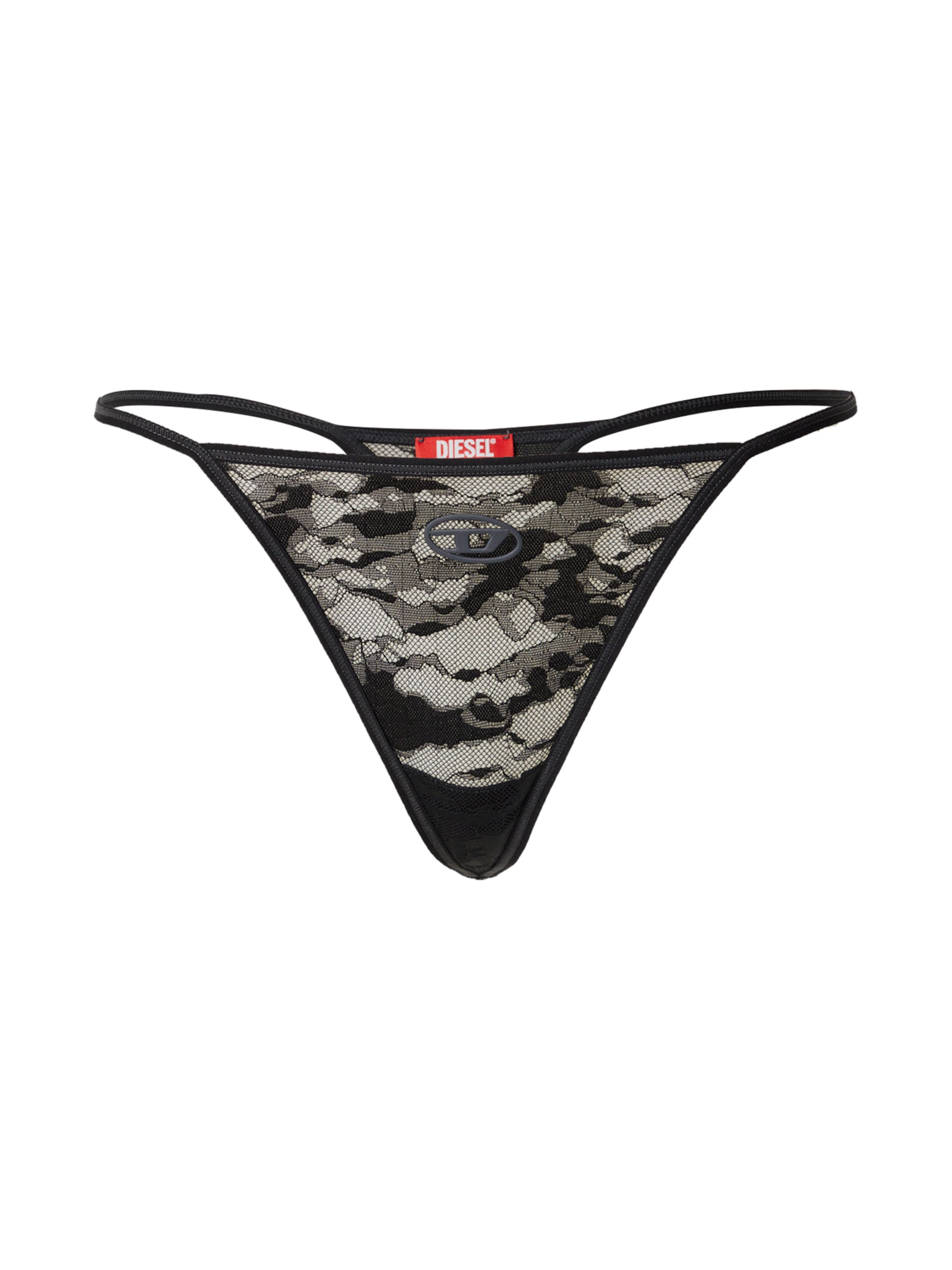 DIESEL Στρινγκ 'BEATRIX' σε μαύρο: μπροστά