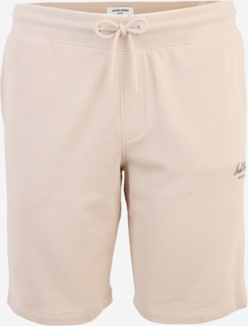 Jack & Jones Plus - regular Pantalón 'JPSTGORDON' en beige: frente