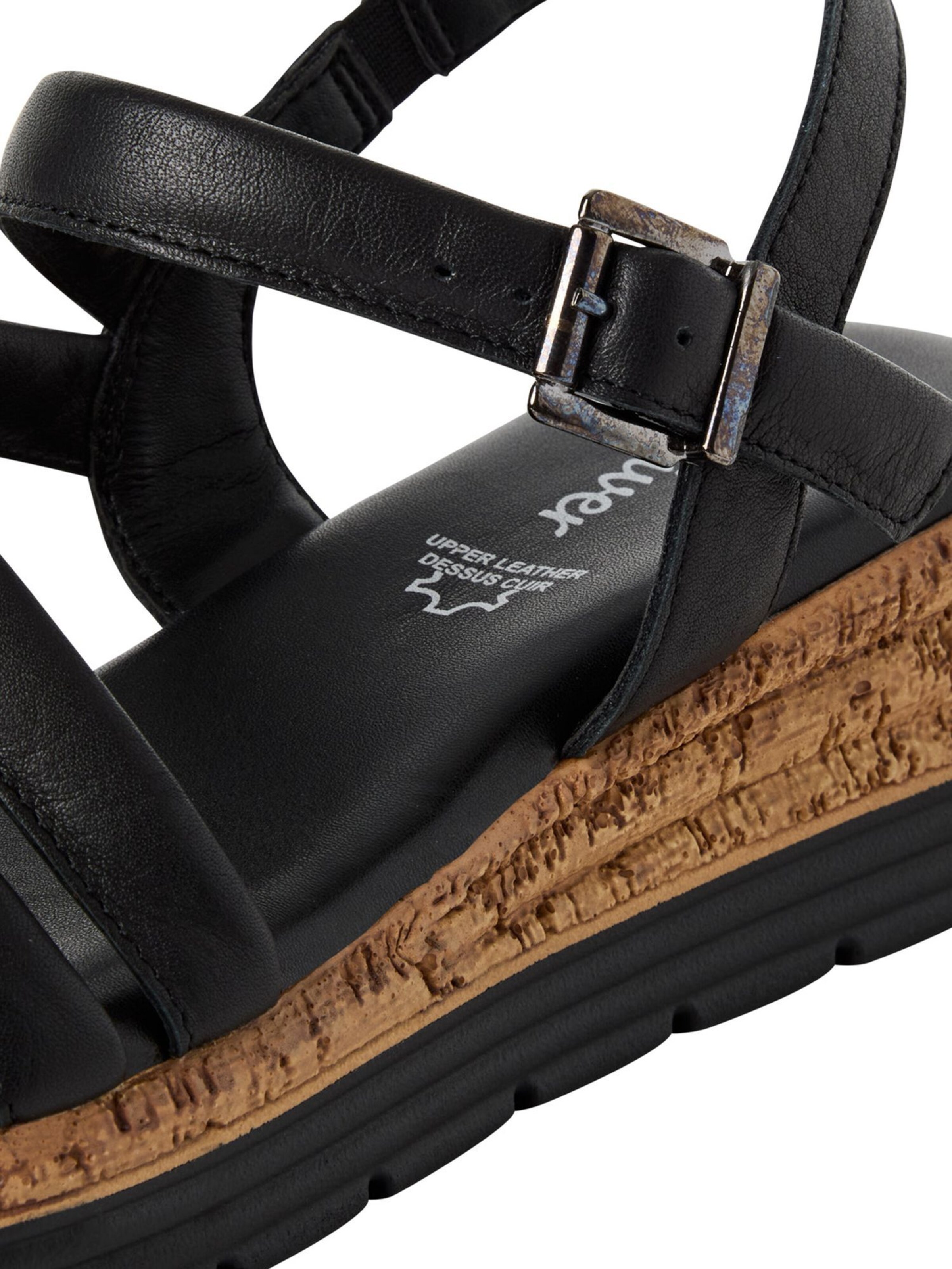 s.Oliver Sandals in Black