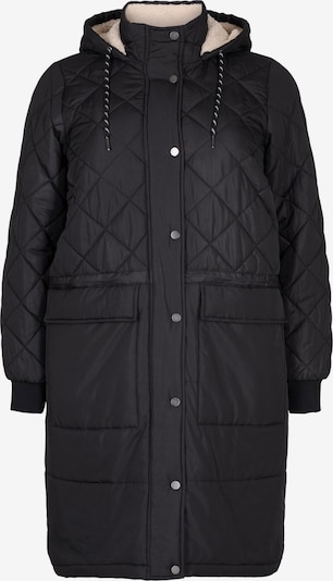 Zizzi Winter Coat 'CACAMP' in Black, Item view