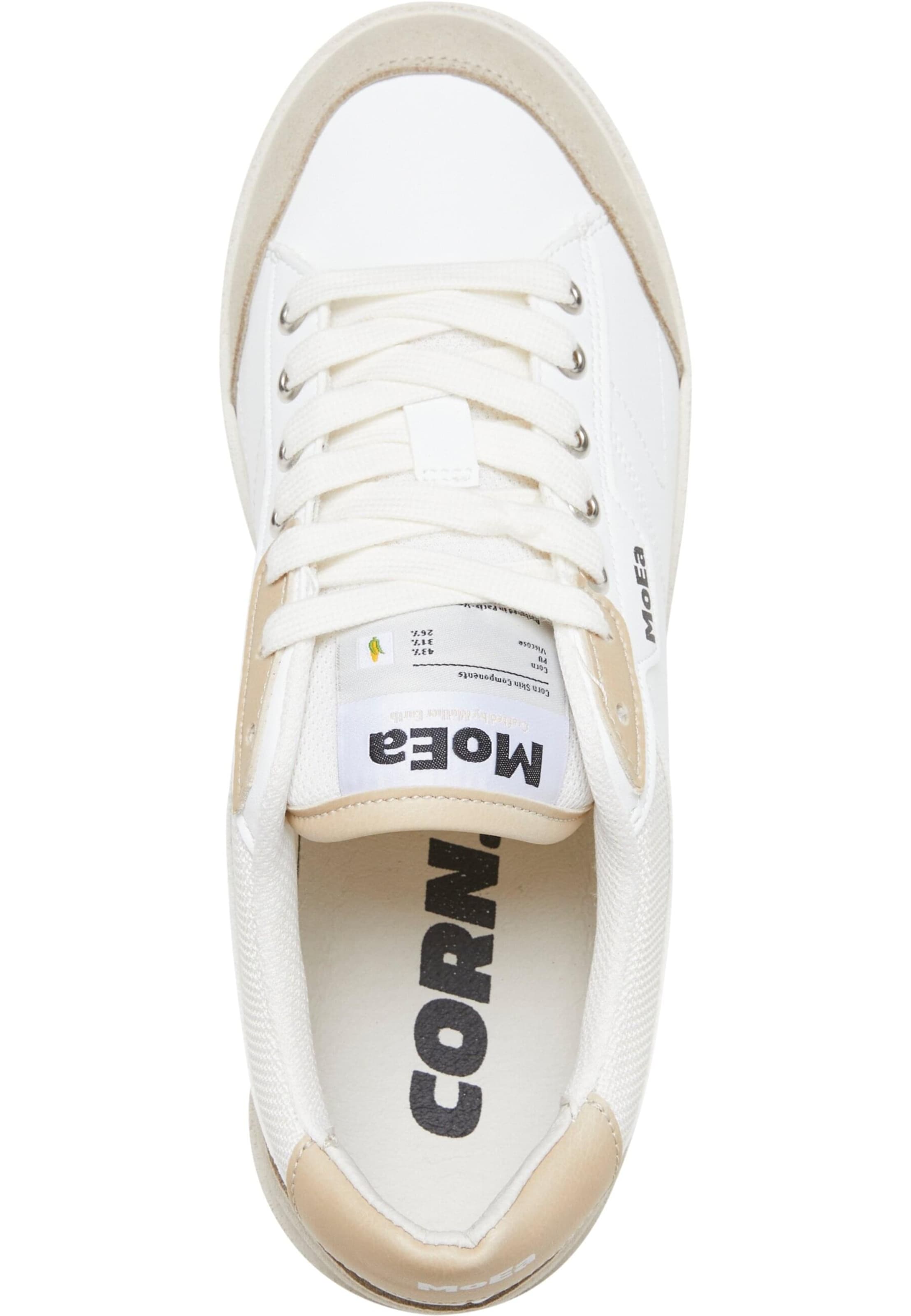 Sneaker bassa 'GEN3 - Corn' di MoEa in bianco