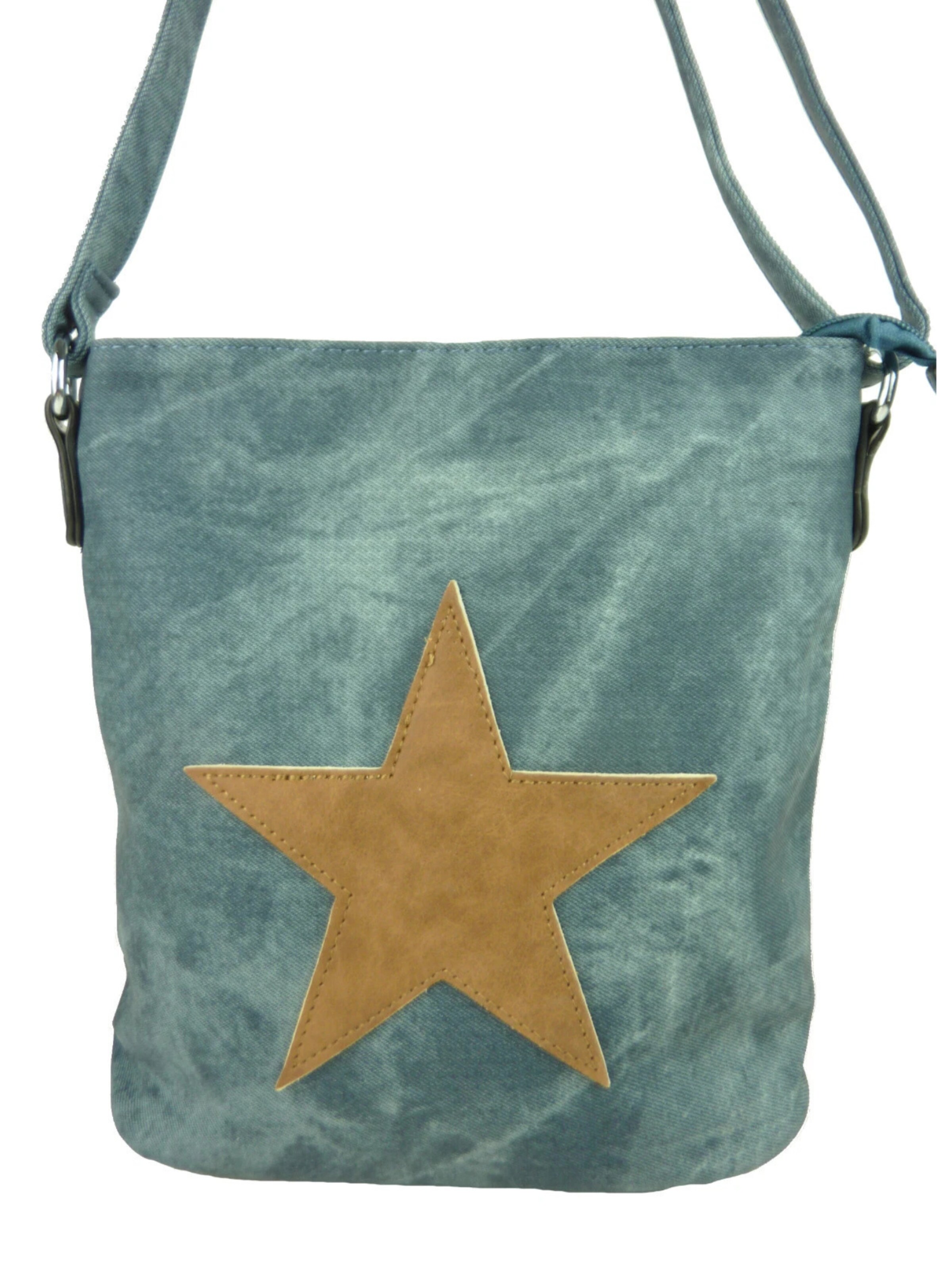 Kumixi Schoudertas 'Stern' in Blauw