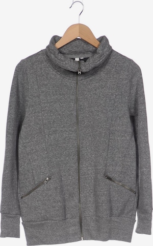 s.Oliver Sweatshirt & Zip-Up Hoodie in M in Grey: front