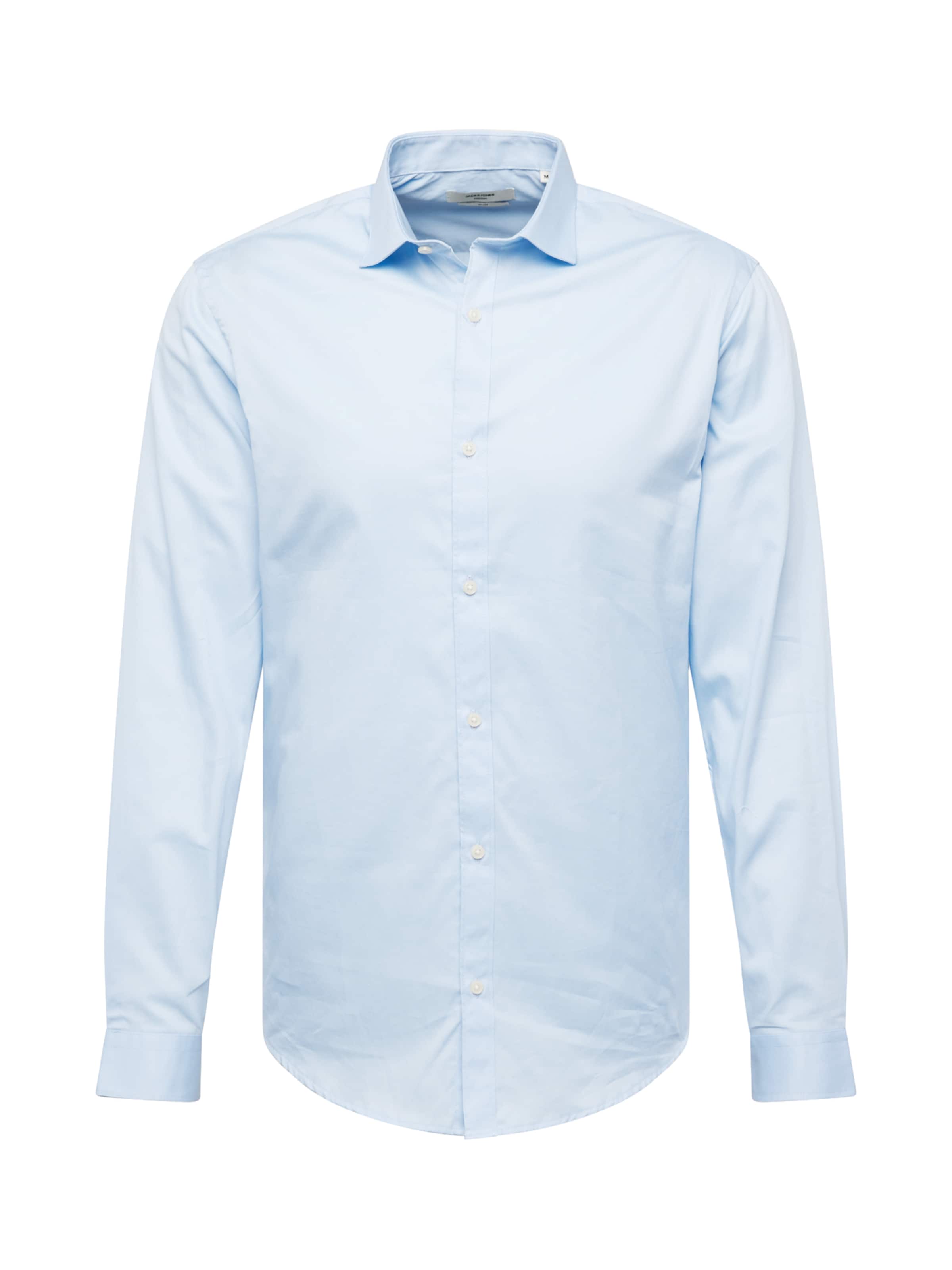 JACK & JONES - Slim Fit Camisa 'JPRBLACardiff' em azul: frente