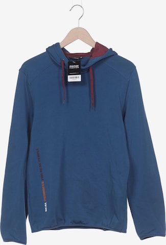 CMP Sweatshirt & Zip-Up Hoodie in M-L in Blue: front