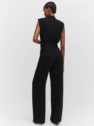 MANGO Jumpsuit 'Atena' in Schwarz