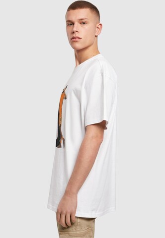 Merchcode T-Shirt 'Player 6' in Weiß