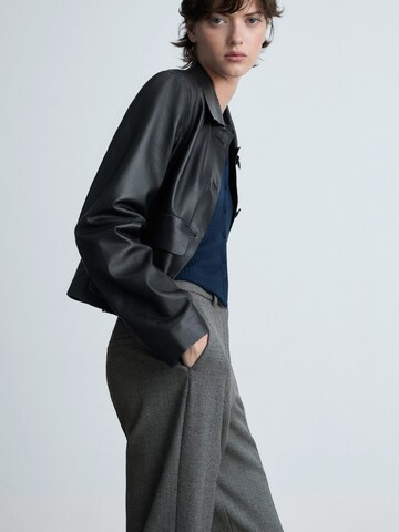 MANGO Regular Pantalon 'CARLOSW' in Grijs
