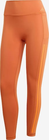 ADIDAS PERFORMANCE Sports trousers 'Optime' in Orange: front