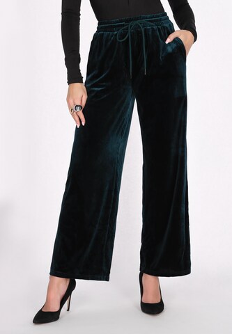 faina - Loosefit Pantalón en verde: frente