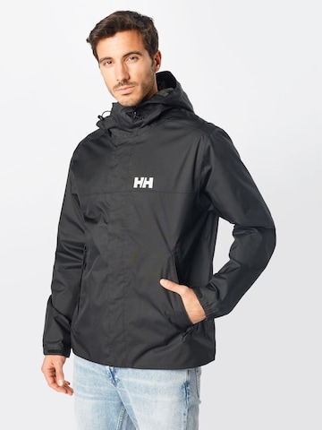 HELLY HANSEN Funktsionaalne jope 'ERVIK', värv must: eest vaates