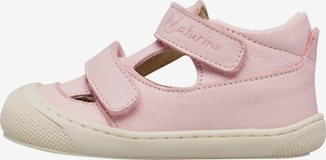 NATURINO Offene Schuhe 'PUFFY' in Pink: Vorderseite