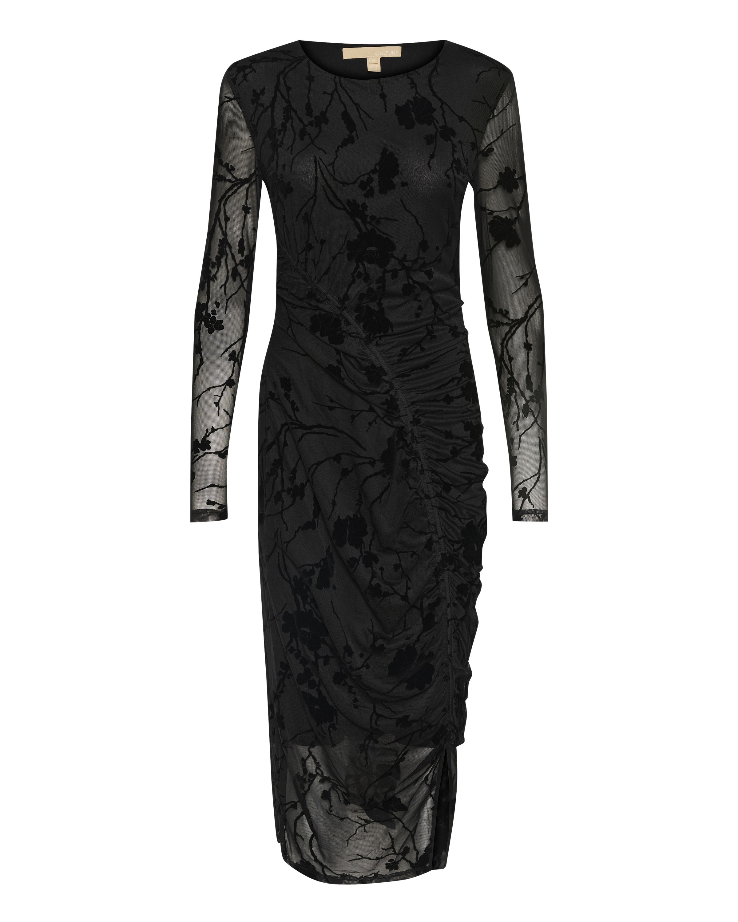 Abito 'CUAlifa' di CULTURE in nero: frontale