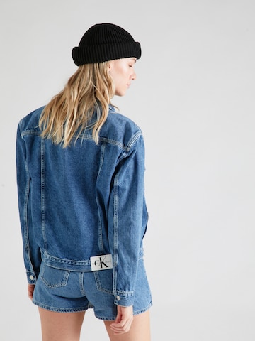 Calvin Klein Jeans Tussenjas in Blauw