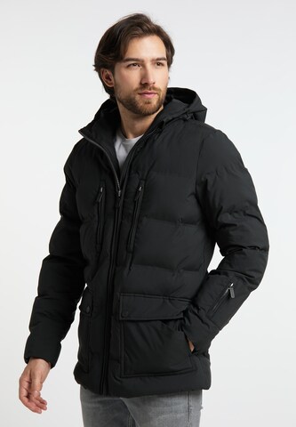 ICEBOUND Winter Jacket in Black: front