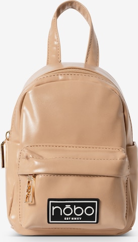 NOBO Backpack 'CITRUS' in Beige: front