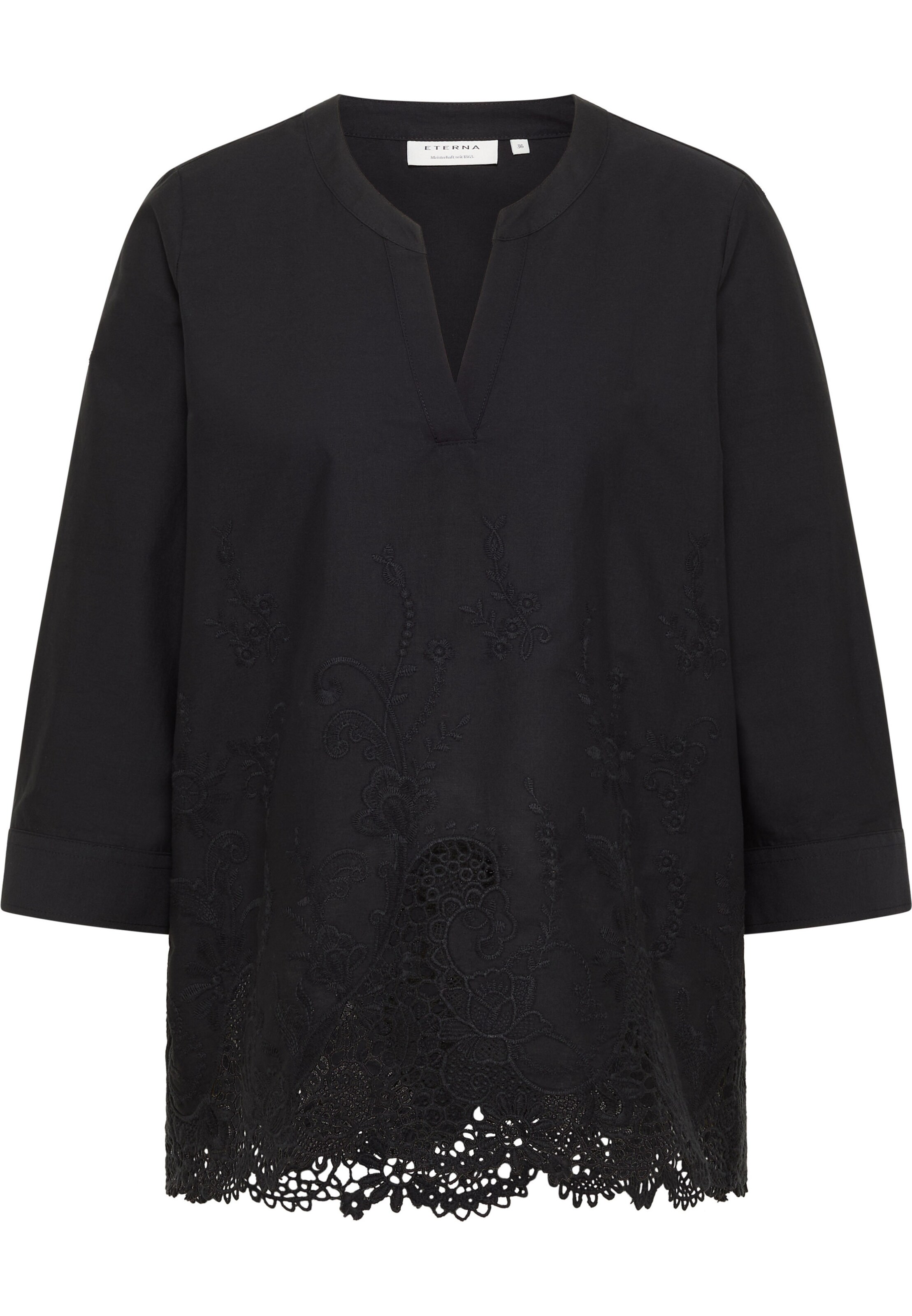 ETERNA Blouse in Black: front