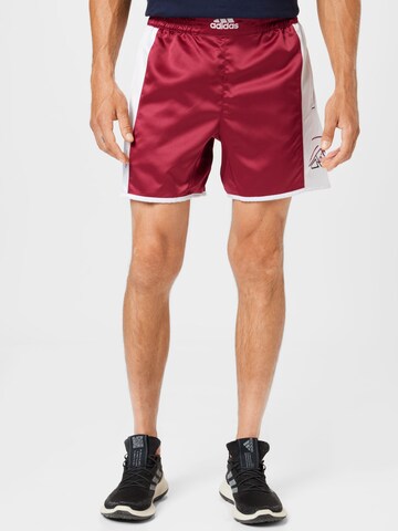 ADIDAS SPORTSWEAR Regular Sportshorts 'DAME' in Rot: predná strana