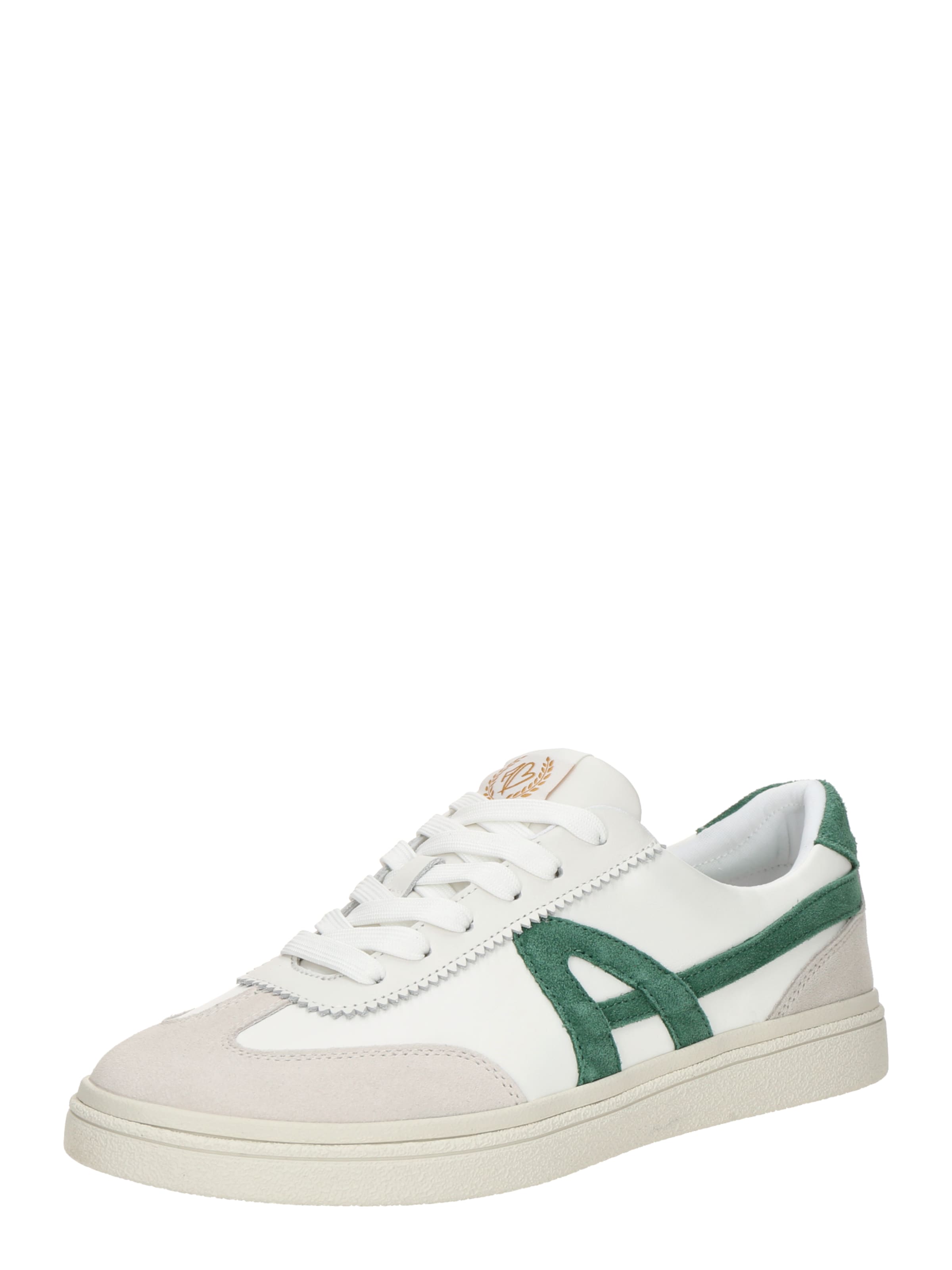 ALDO Platform trainers 'CLUBTRAINER' in White: front