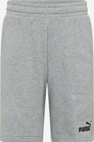 PUMA Regular Sportbroek in Grijs: voorkant