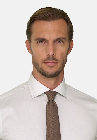 Coupe regular Chemise Boggi Milano en marron