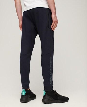 Superdry Slimfit Sportbroek in Blauw