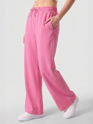 Tommy Life Wide leg Trousers in Pink