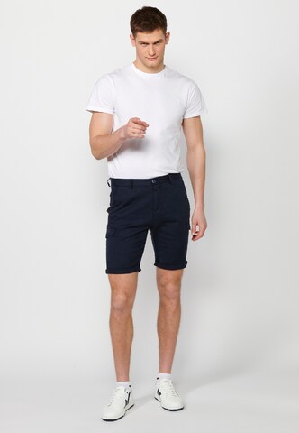 KOROSHI Regular Shorts in Blau