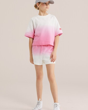 WE Fashion Loosefit Bukser i pink: forside