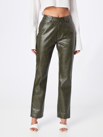 Regular Pantalon 'Haze' Hosbjerg en vert : devant