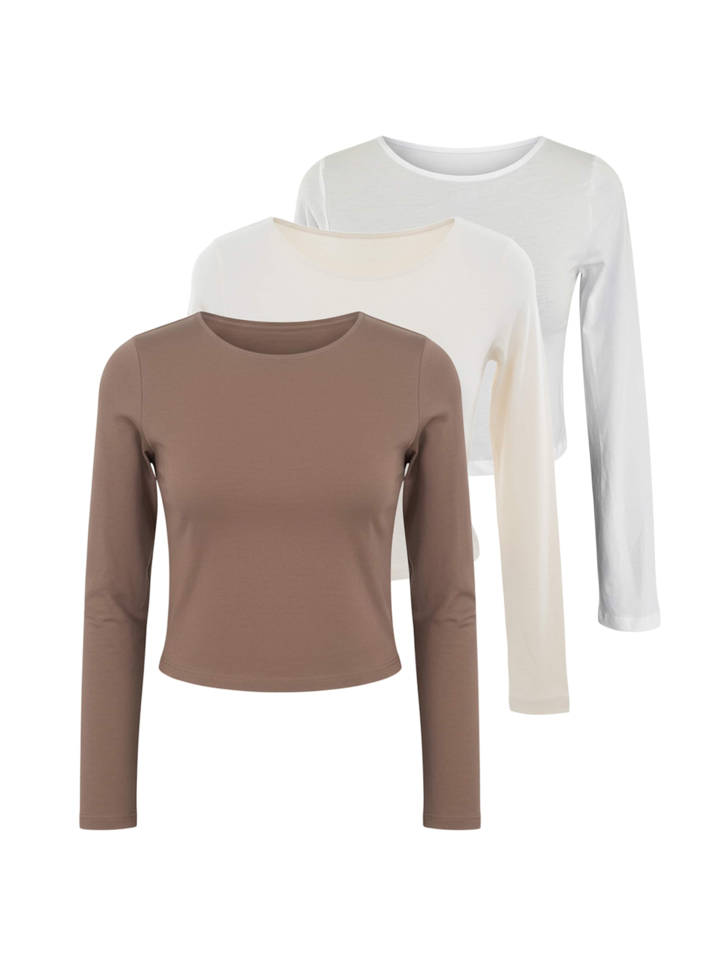 Tricou 'Blanca' de la studioselect pe bej: față