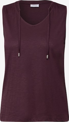 CECIL Top in Red: front