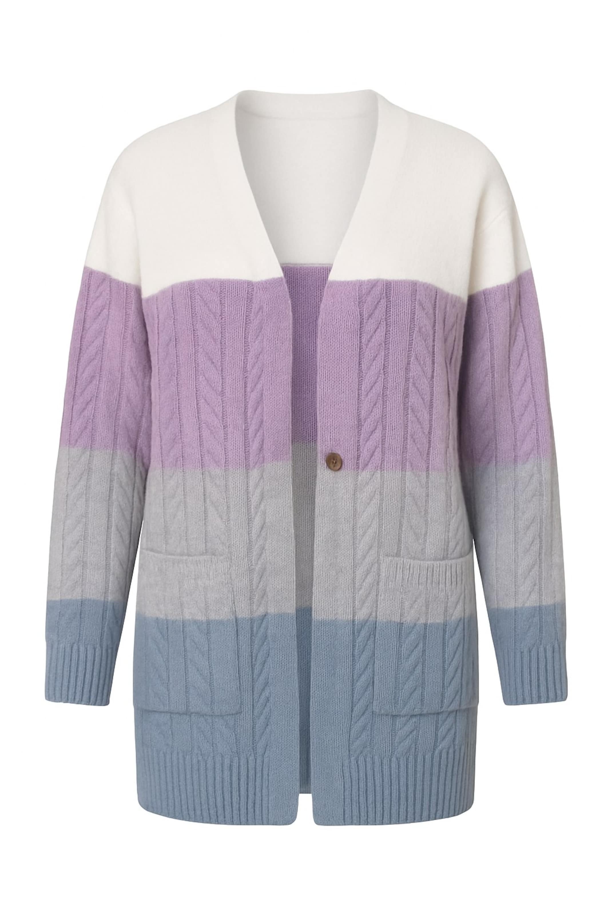 Shape Of You Knit cardigan in Mixed colours: front