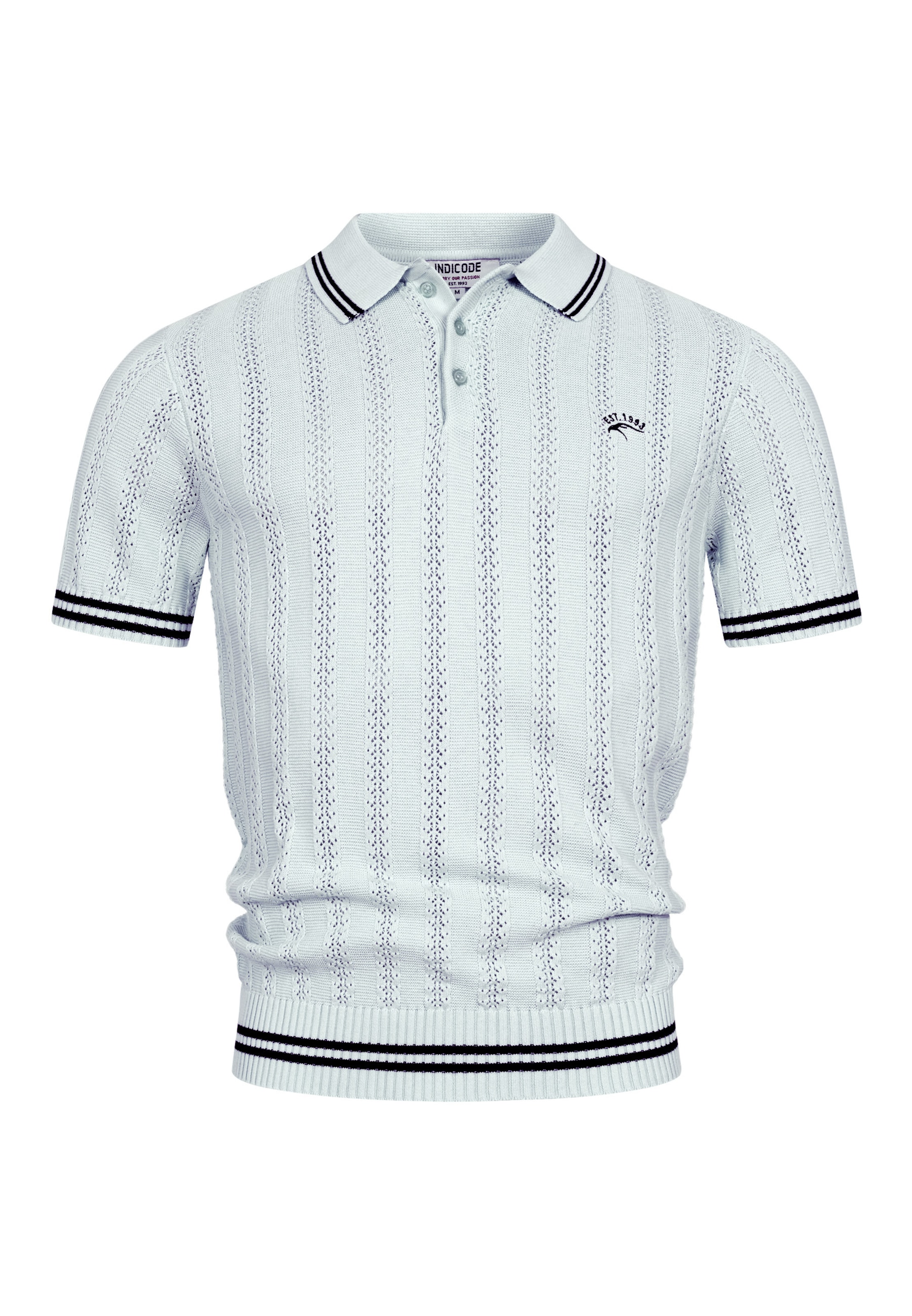 INDICODE JEANS Shirt ' INLuner ' in Blue: front