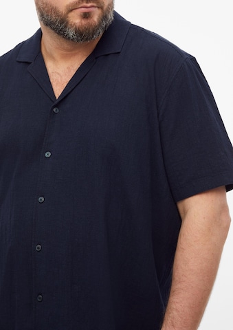 s.Oliver Men Big Sizes Regular Fit Hemd in Blau