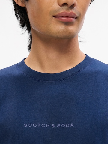 SCOTCH & SODA Shirt 'Seasonal Core' in Blauw