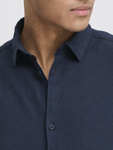 INDICODE JEANS - Comfort Fit Camisa 'Monko' em azul