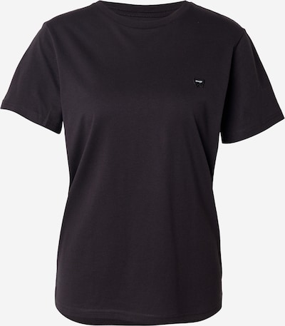 Marškinėliai 'SIGN OFF' iš WRANGLER, spalva – juoda, Prekių apžvalga