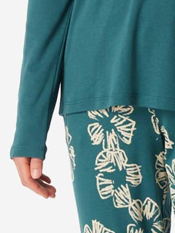 SCHIESSER Pajama 'Modern Nightwear' in Green