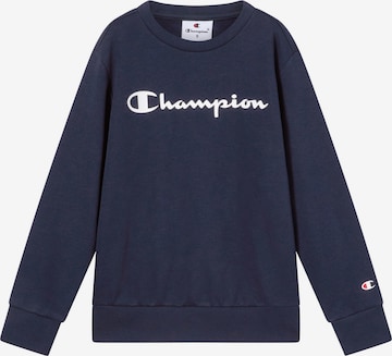 Champion Authentic Athletic Apparel Sweatshirt in Blau: Vorderseite