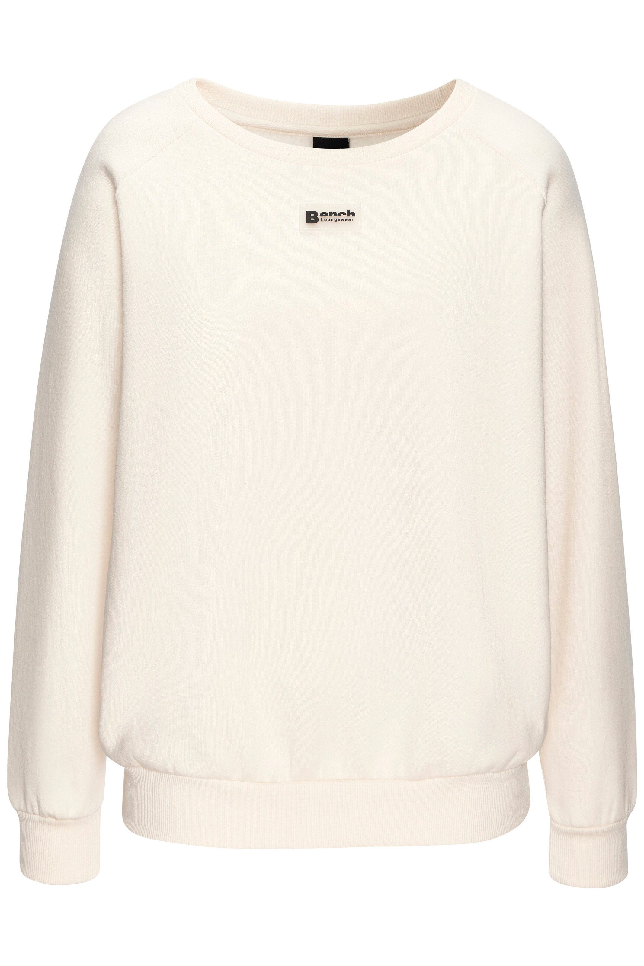 BENCH Sweatshirt in White: front