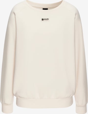 balta BENCH Megztinis be užsegimo: priekis