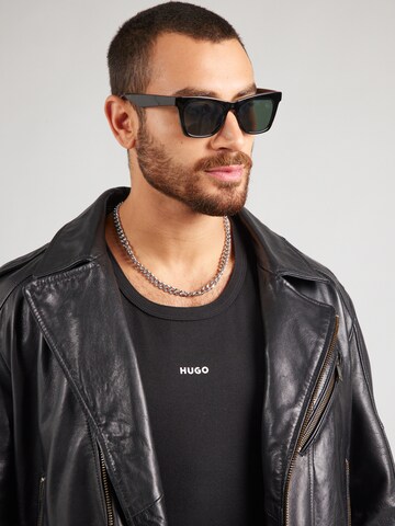 HUGO Top 'Dapota' in Schwarz