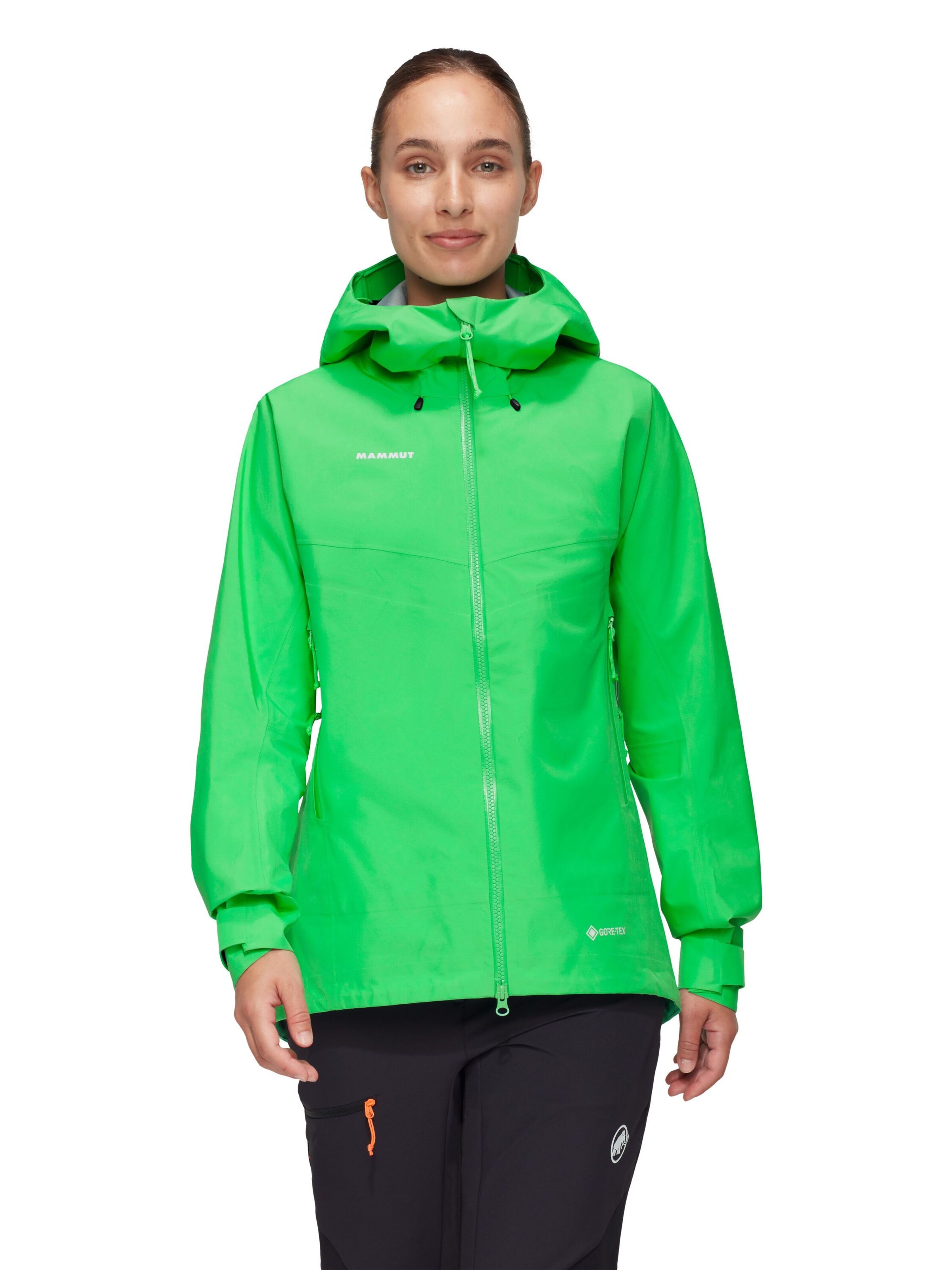 MAMMUT Outdoor Jacket in Green: front
