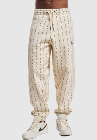 Karl Kani Loose fit Pants in White: front