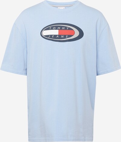 Tommy Jeans T-Shirt in marine / hellblau / rot / weiß, Produktansicht