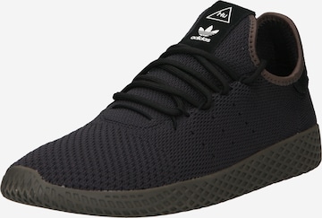 ADIDAS ORIGINALS Låg sneaker 'Hu' i svart: framsida