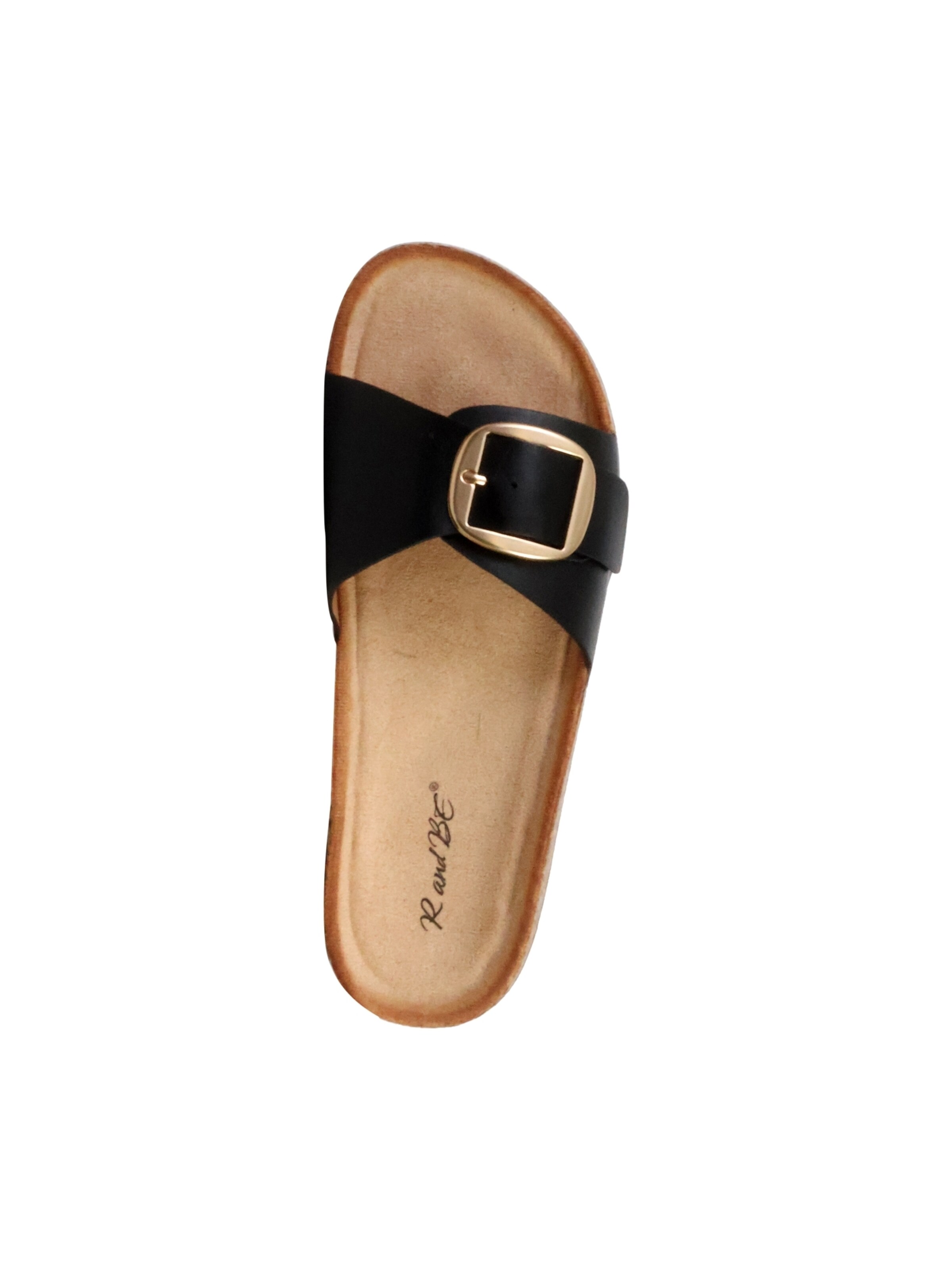 POTI PATI - Zapatos abiertos 'Supermodische Pantoletten zum Hineinschlüpfen' en negro