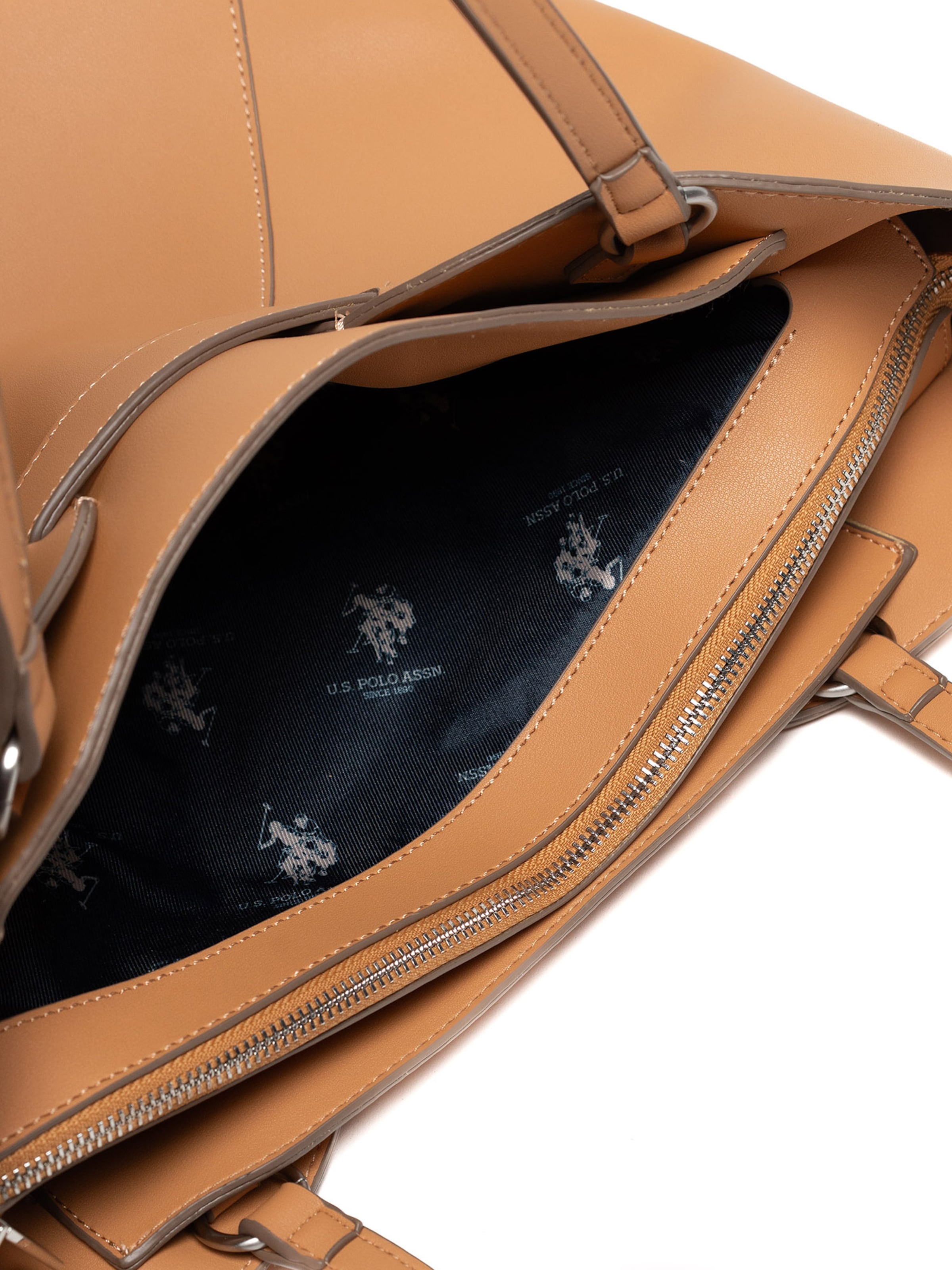 Shopper di U.S. POLO ASSN. in marrone